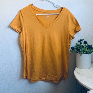 Mustard yellow t-shirt